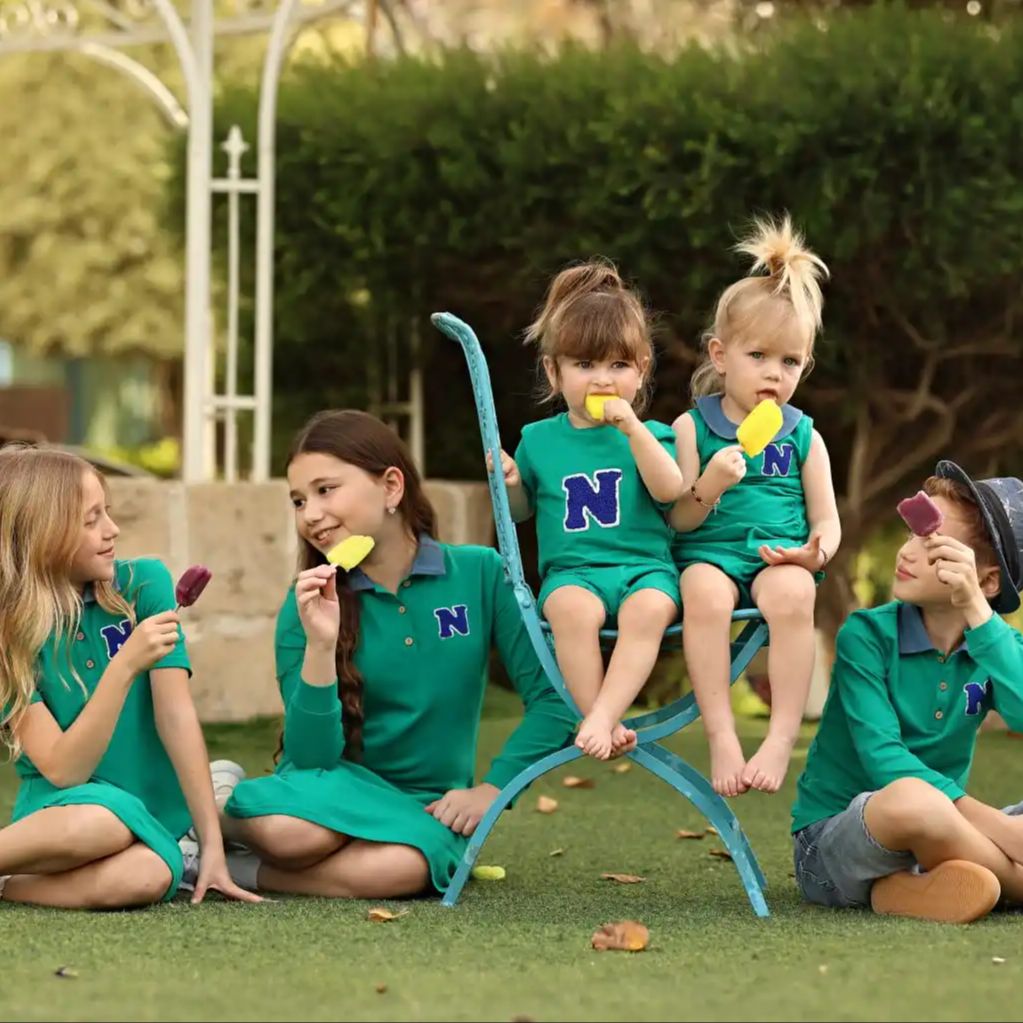 Summer Clothing For Babies - 2026年マリのSSグリーンポロコレクション子供服女の子用ドレスキッズ男の子用Tシャツショーツベビー服セットブティック衣料