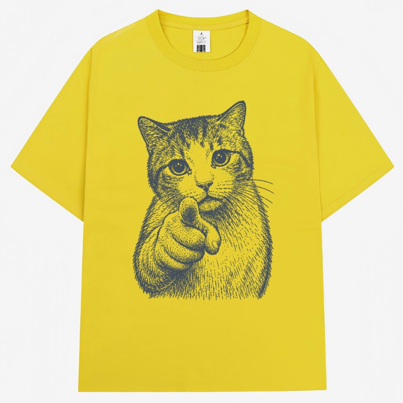 ガイドキャットファッションラウンドネックピュアプリント女性の - Summer Clothing Guide のレビューと価格