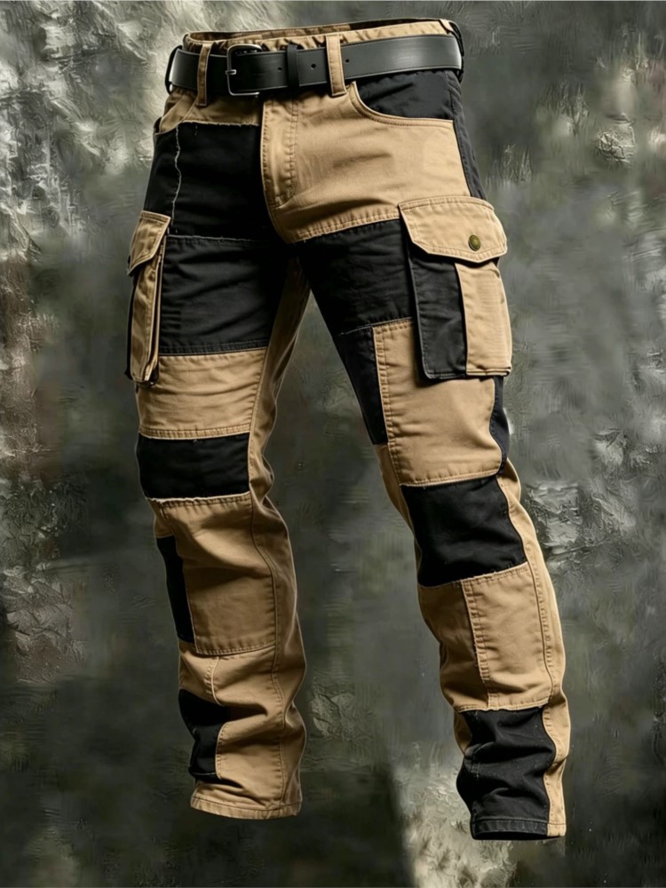 綿男性カーゴパンツカーキカジュアル男性戦術ジョガーカーゴマル - Summer Clothing Work のレビューと価格