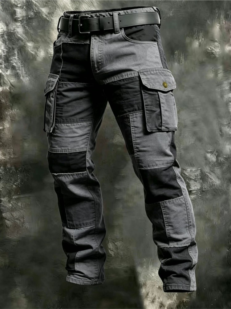 綿男性カーゴパンツカーキカジュアル男性戦術ジョガーカーゴマル - Summer Clothing Work のレビューと価格