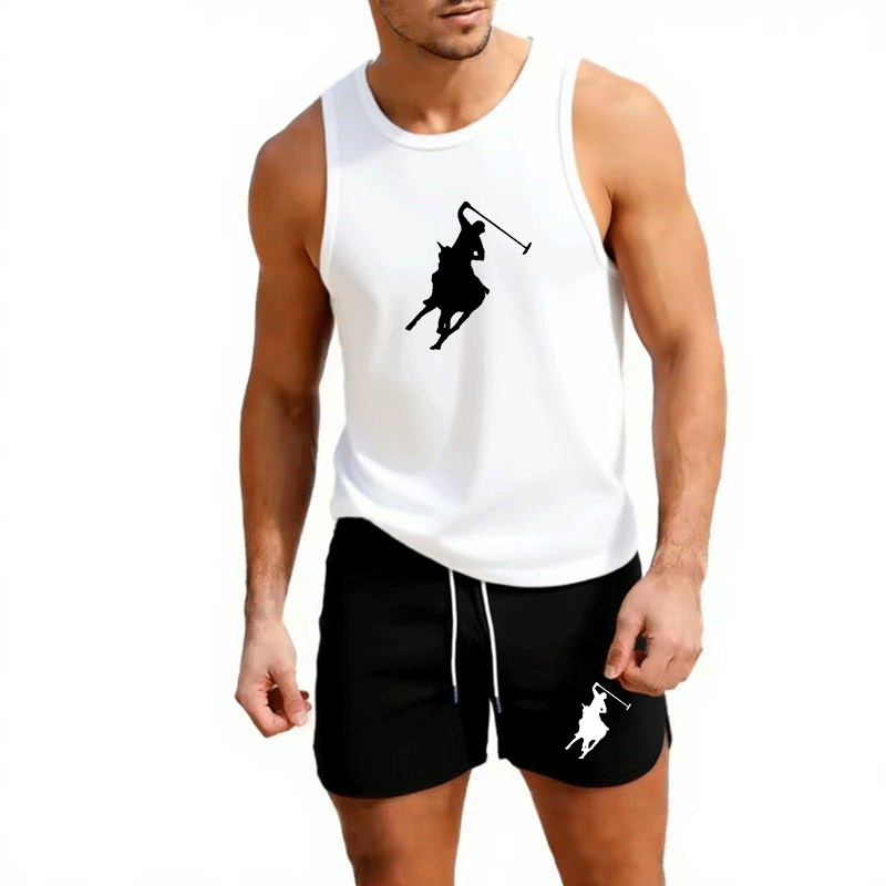 ヨーロッパメンズサマーベスト＆ショーツセット 2ピース アウ - Summer Clothing Trend のレビューと価格