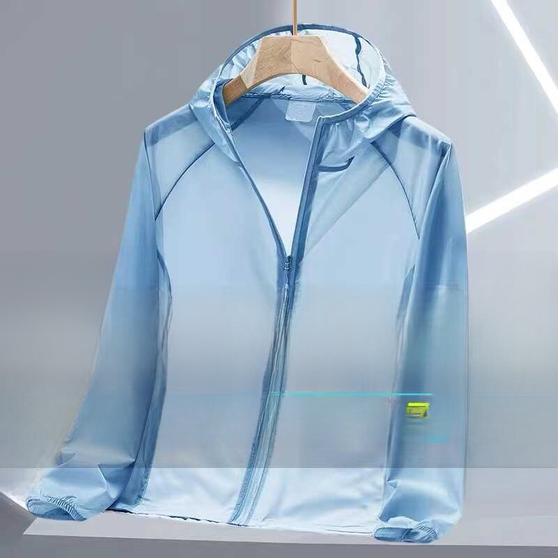 メンズアイスシルク軽量通気性夏の日焼け防止服屋外サイクリング - Summer Clothing Work のレビューと価格