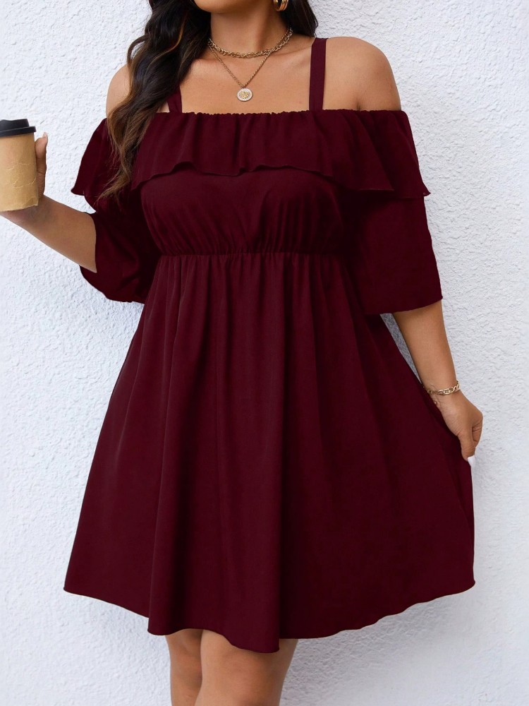 XL-5XL プラスサイズの服ドレス女性ローブ夏半袖ストリー - Xl Summer Clothing のレビューと価格