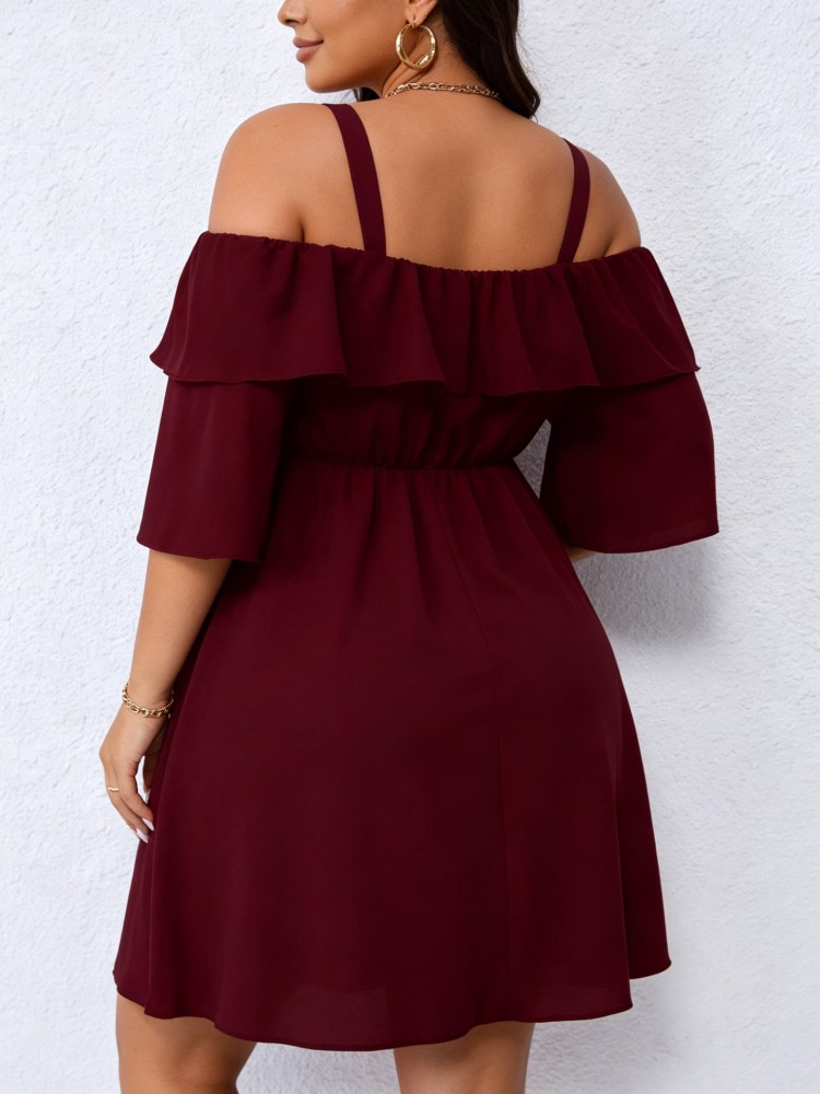 XL-5XL プラスサイズの服ドレス女性ローブ夏半袖ストリー - Xl Summer Clothing のレビューと価格