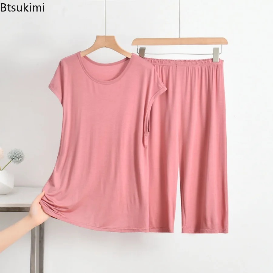 2026 女性の夏モーダル 2 ピースホームウェアセット O - Xl Summer Clothing のレビューと価格