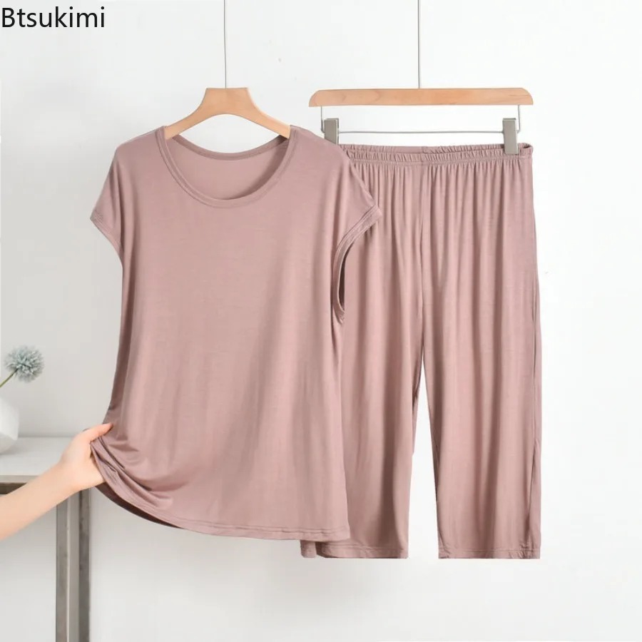 2026 女性の夏モーダル 2 ピースホームウェアセット O - Xl Summer Clothing のレビューと価格
