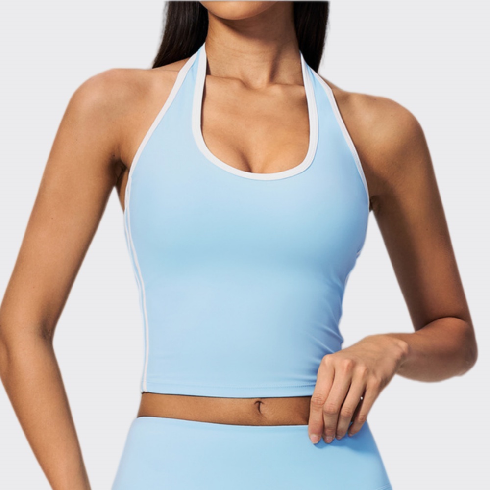 スポーツホルターブラフィットネストップ胸パッド付き夏用耐衝撃 - Summer Clothing Jd のレビューと価格