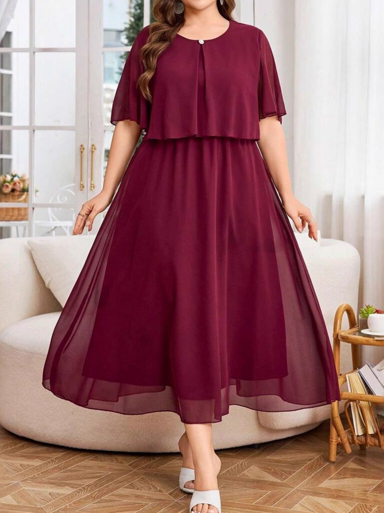 XL-5XL プラスサイズ服 ワンピース レディース ローブ - Xl Summer Clothing のレビューと価格