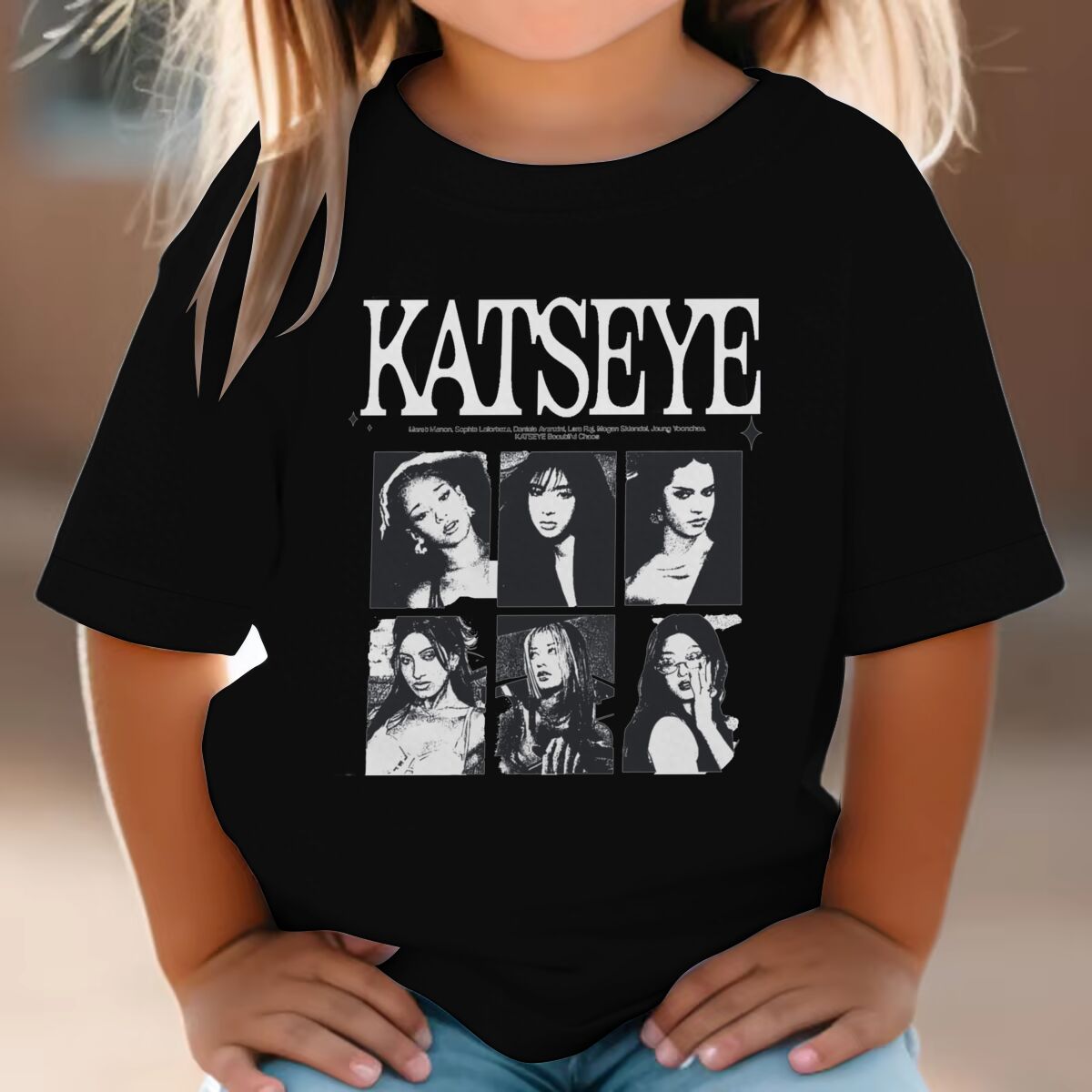 KATSEYE プリント夏トップス女の子 Y2K ヴィンテー - Summer Clothing For Babies のレビューと価格