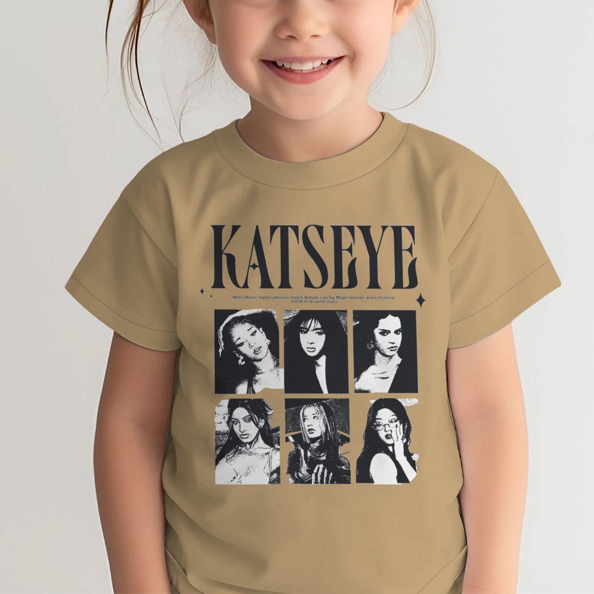 KATSEYE プリント夏トップス女の子 Y2K ヴィンテー - Summer Clothing For Babies のレビューと価格