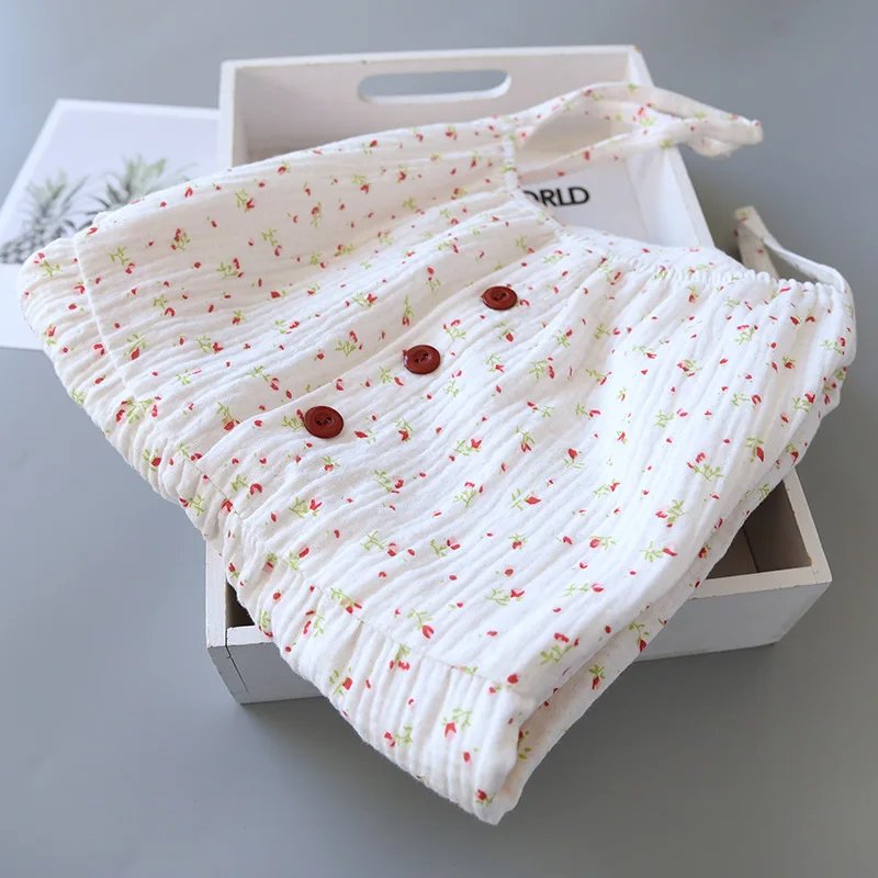 女性用 100% コットン クレープ ガーゼ ナイトガウン  - Xl Summer Clothing のレビューと価格