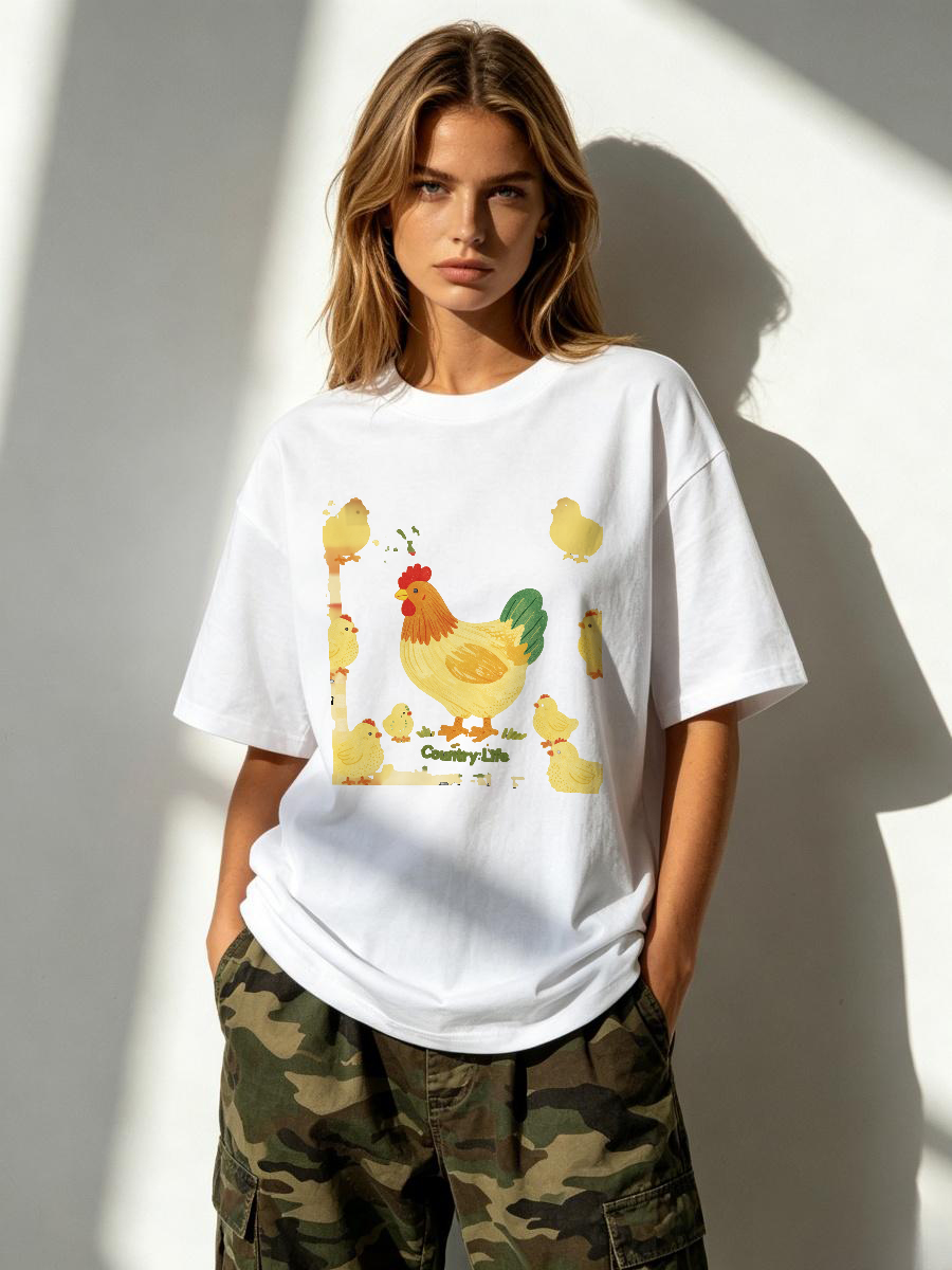 Tシャツ グリーン コットン トロピカル カット エクスプロ - Summer Clothing Guide のレビューと価格