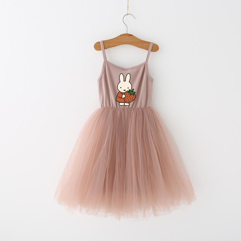 ミッフィー子供スパゲッティストラップドレス少女漫画かわいいフ - Summer Clothing For Babies のレビューと価格