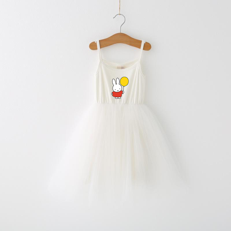 ミッフィー子供スパゲッティストラップドレス少女漫画かわいいフ - Summer Clothing For Babies のレビューと価格