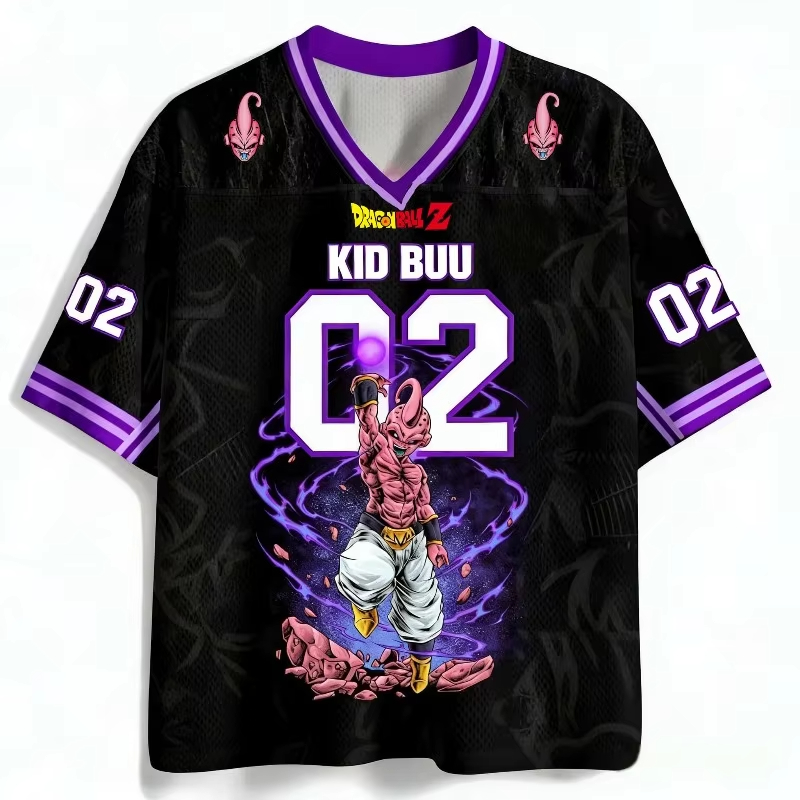 2026年夏 ドラゴンボール キッド・ブウ 3DプリントTシ - Summer Clothing Aesthetic のレビューと価格