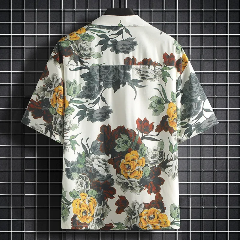 プリントシャツ メンズ 半袖シャツ 中国風 薄手シャツ ビー - Summer Clothing Styles Men のレビューと価格