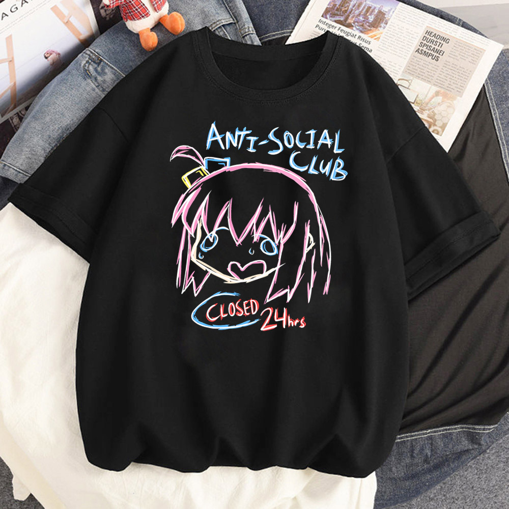 Bocchi The Rock シャツ ティーン 2000年 - Summer Clothing Teens のレビューと価格