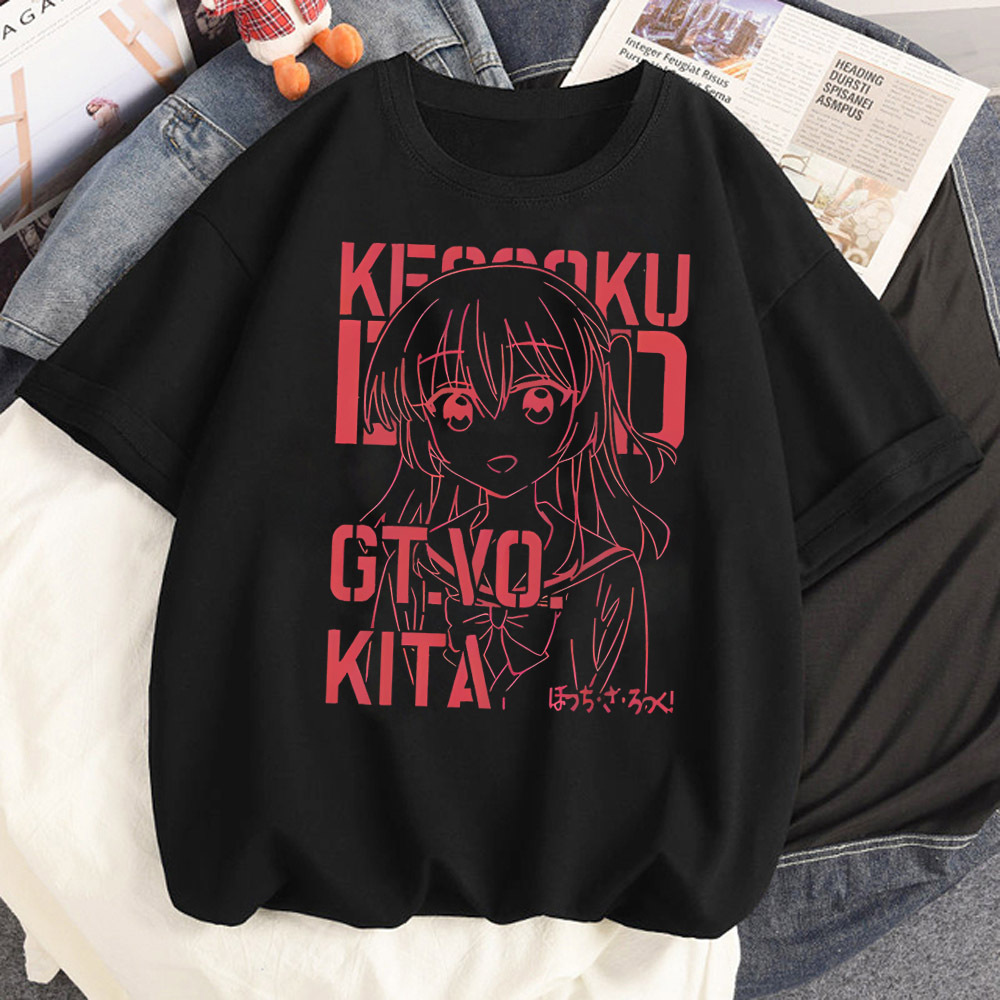 Bocchi The Rock シャツ ティーン 2000年 - Summer Clothing Teens のレビューと価格