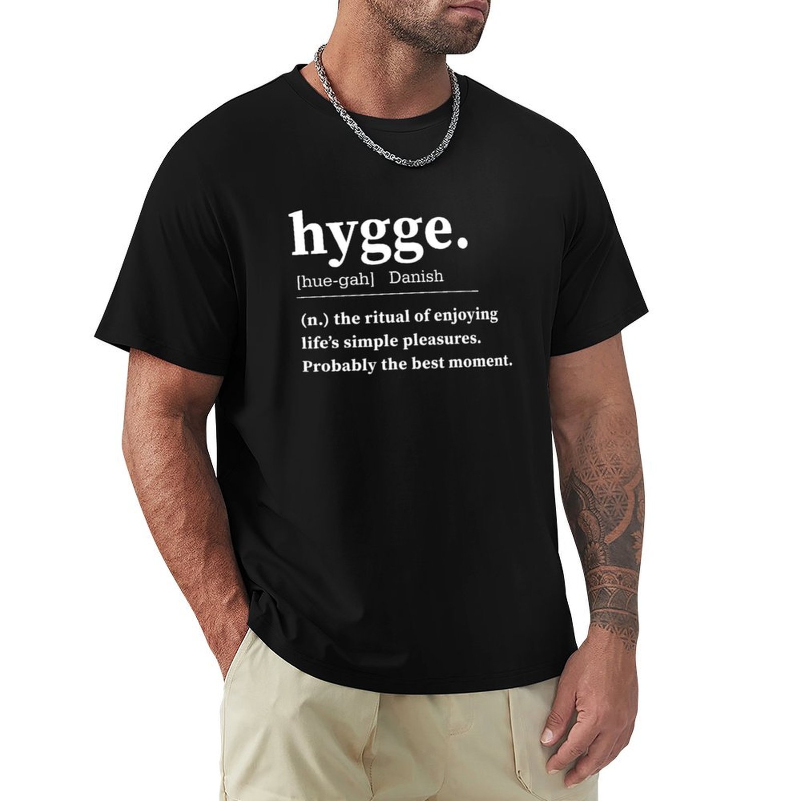 Hygge 定義引用デザイン Tシャツトッピングだぶだぶのシ - Summer Clothing Aesthetic のレビューと価格