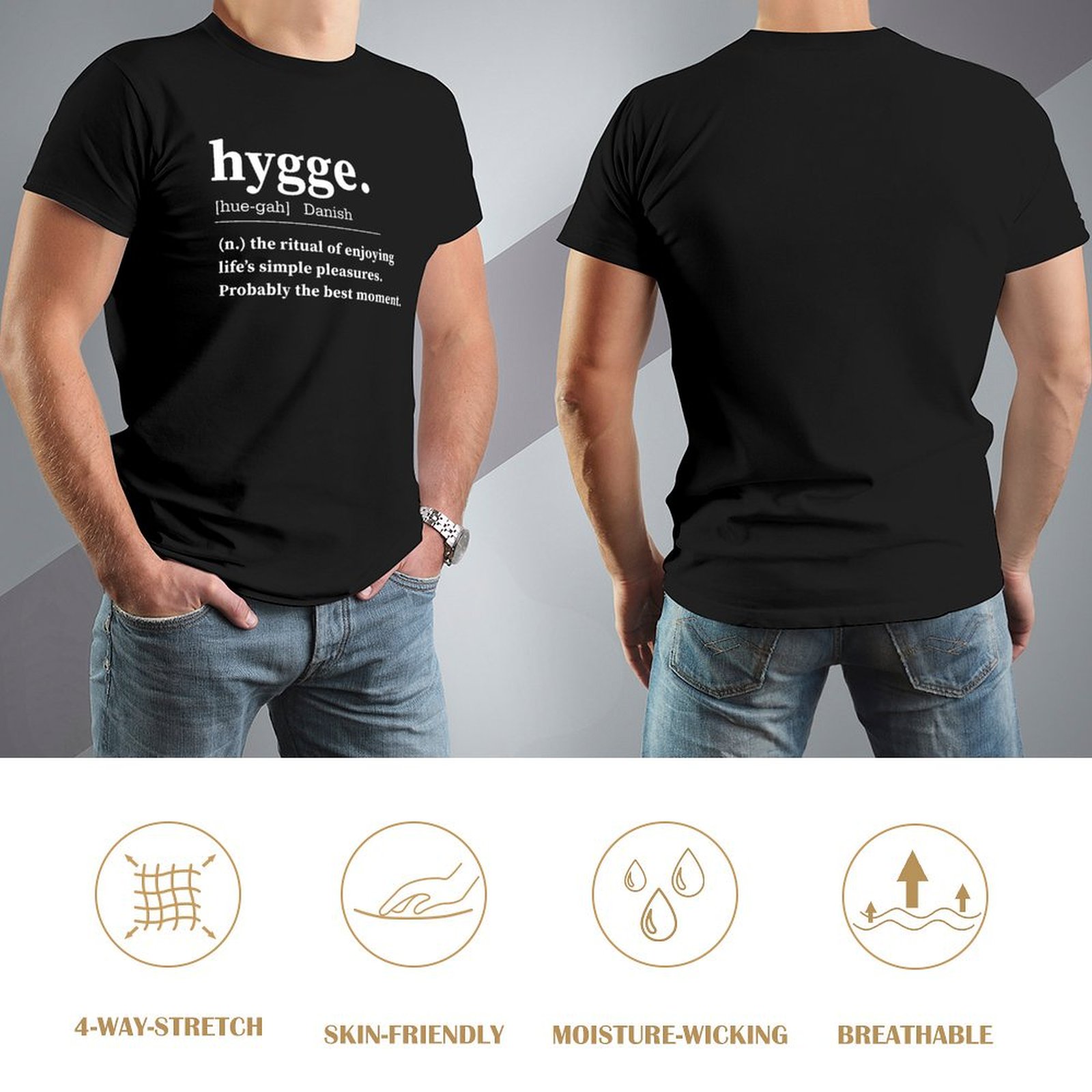 Hygge 定義引用デザイン Tシャツトッピングだぶだぶのシ - Summer Clothing Aesthetic のレビューと価格