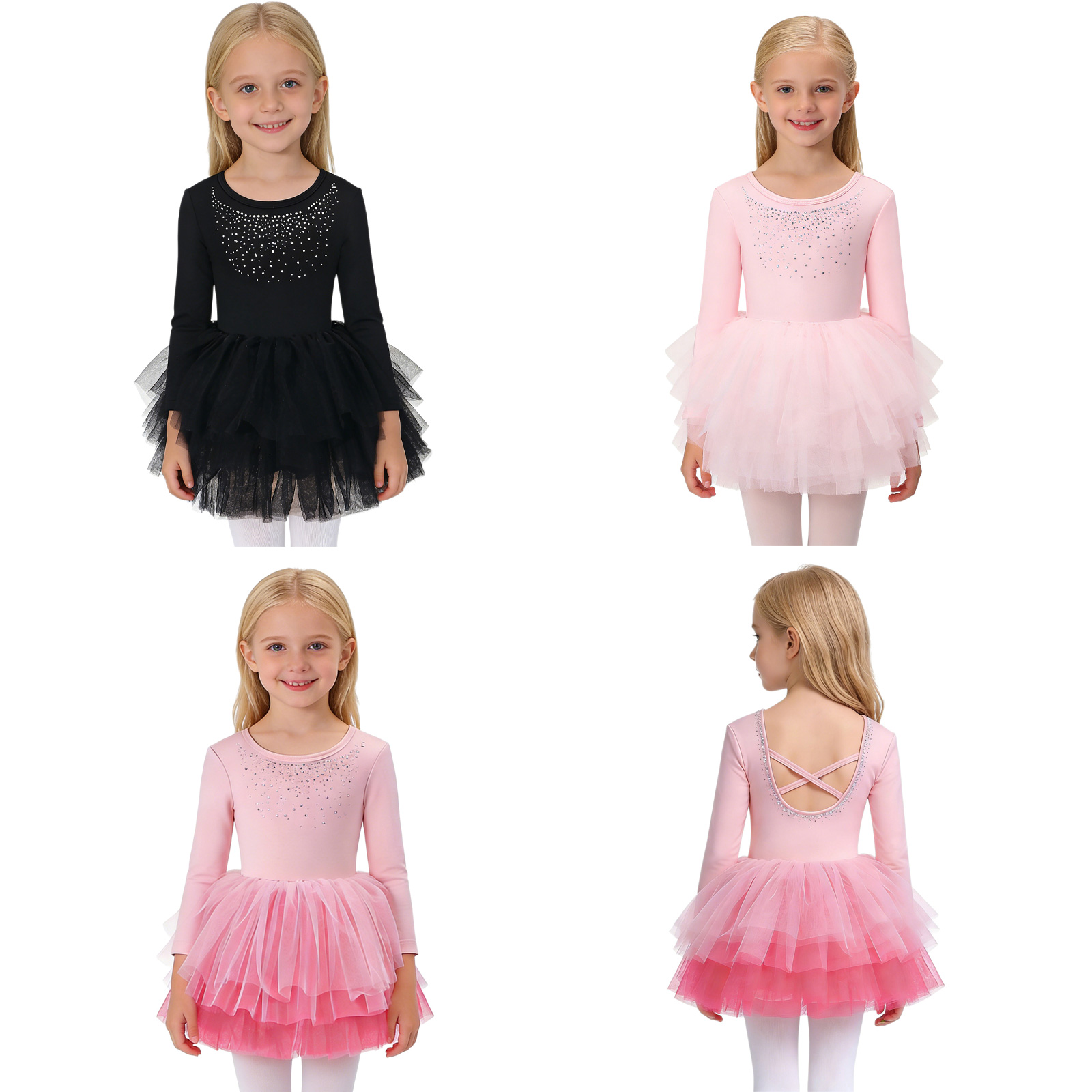 夏子供ドレスチュチュバレリーナ子供服 Vestidos 女の - Summer Clothing For Girls のレビューと価格