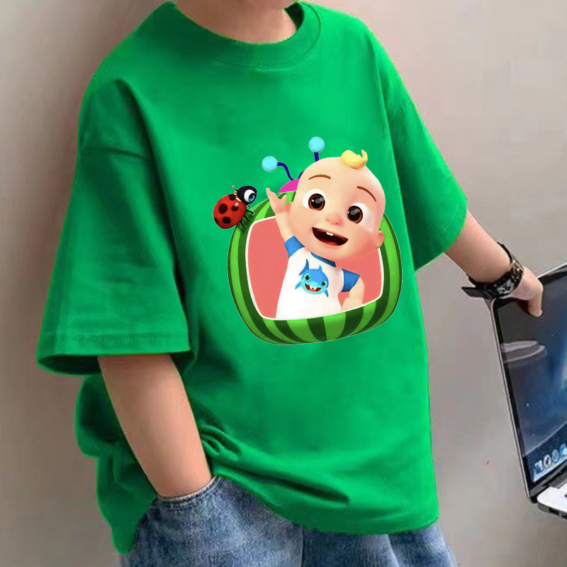 ココメロンズベビー Tシャツアニメ綿半袖シャツ男の子女の子夏 - Summer Clothing For Girls のレビューと価格