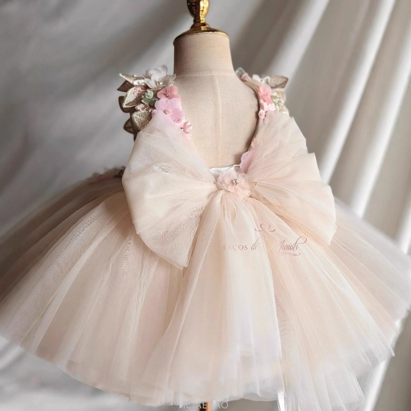 結婚式のドレス夏子供女の子最初の誕生日花柄プリンセスガウン衣 - Summer Clothing For Babies のレビューと価格