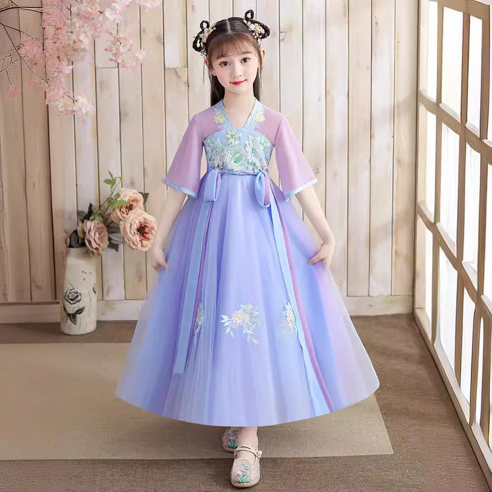 夏子供韓服ドレスプリンセスコスチュームキッズパーティー Ve - Summer Clothing For Babies のレビューと価格