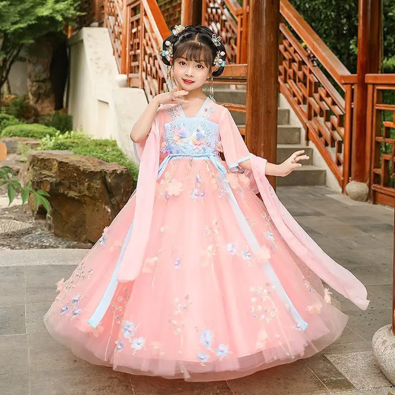 夏子供韓服ドレスプリンセスコスチュームキッズパーティー Ve - Summer Clothing For Babies のレビューと価格
