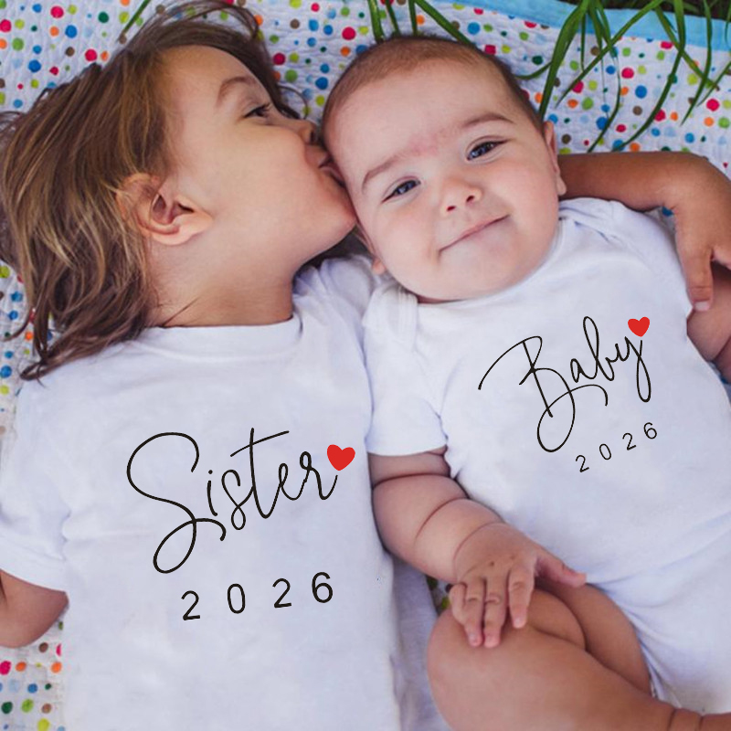面白い赤ちゃんパパママ 2026 家族お揃い服シンプルな妊娠 - Summer Clothing For Babies のレビューと価格