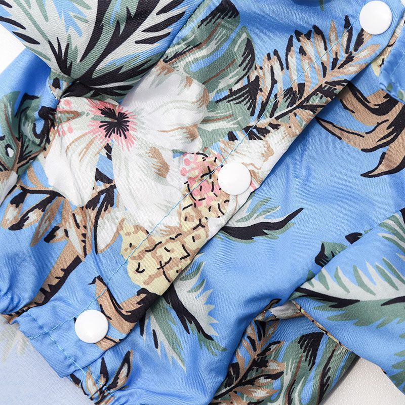 ハワイアンスタイルペット犬服夏用砂浜犬用シャツ小型犬中型犬子 - Summer Clothing In French のレビューと価格